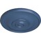 Ekena Millwork Jefferson Ceiling Medallion (Fits Canopies up to 2 7/8"), Hand-Painted Americana, 11 3/4"OD x 3/8"P CM12JEAMF - alternate 3